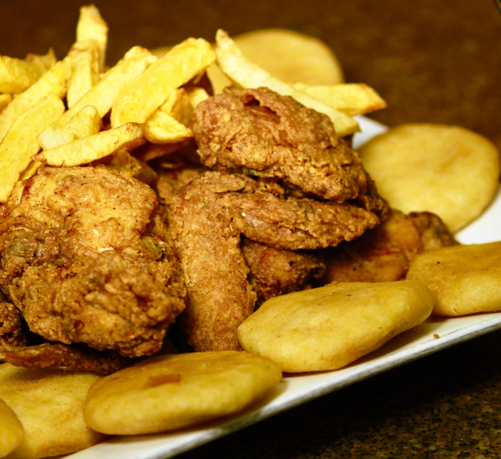 Medio Pollo A La Broaster