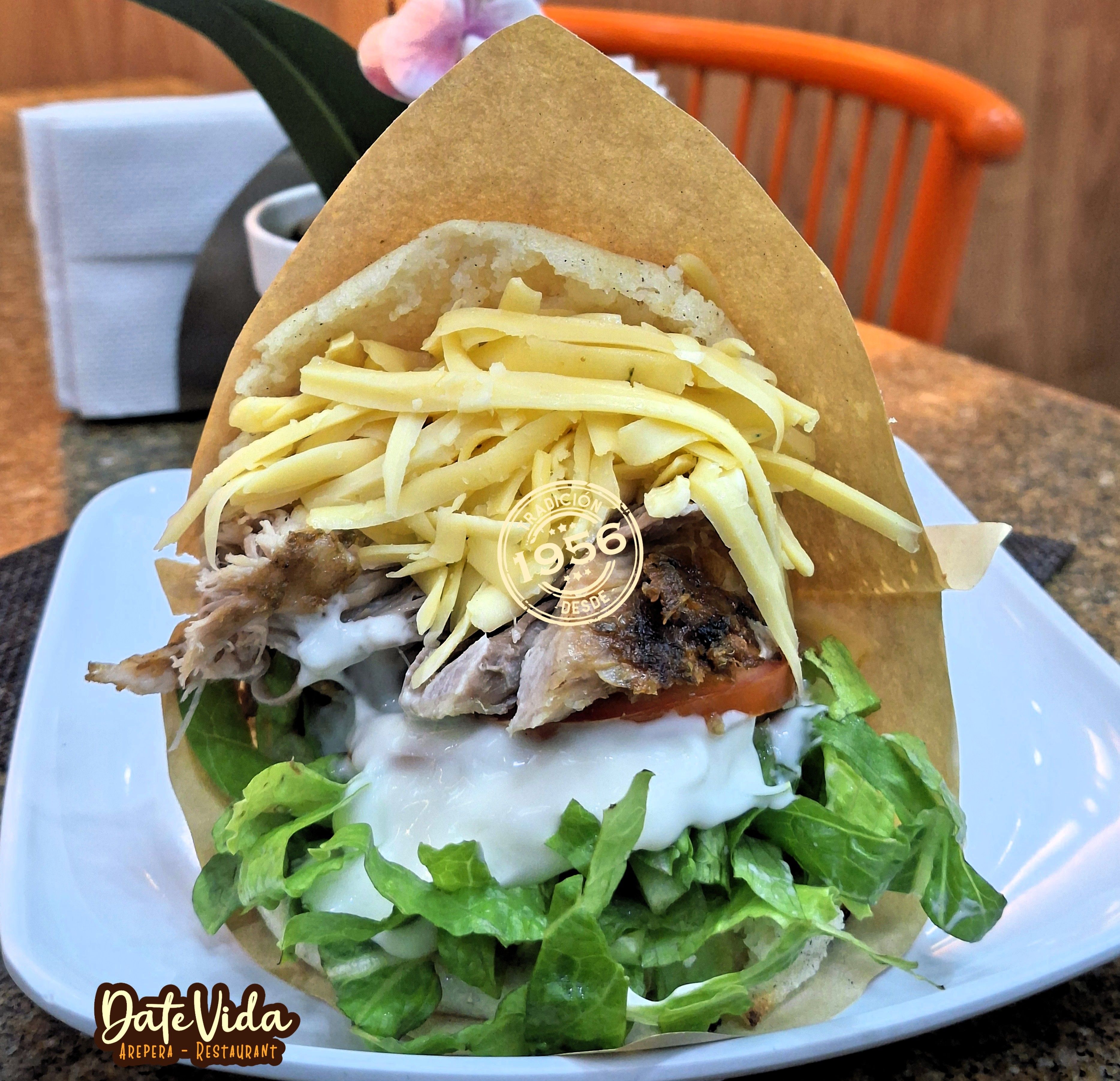 Arepa De Pernil